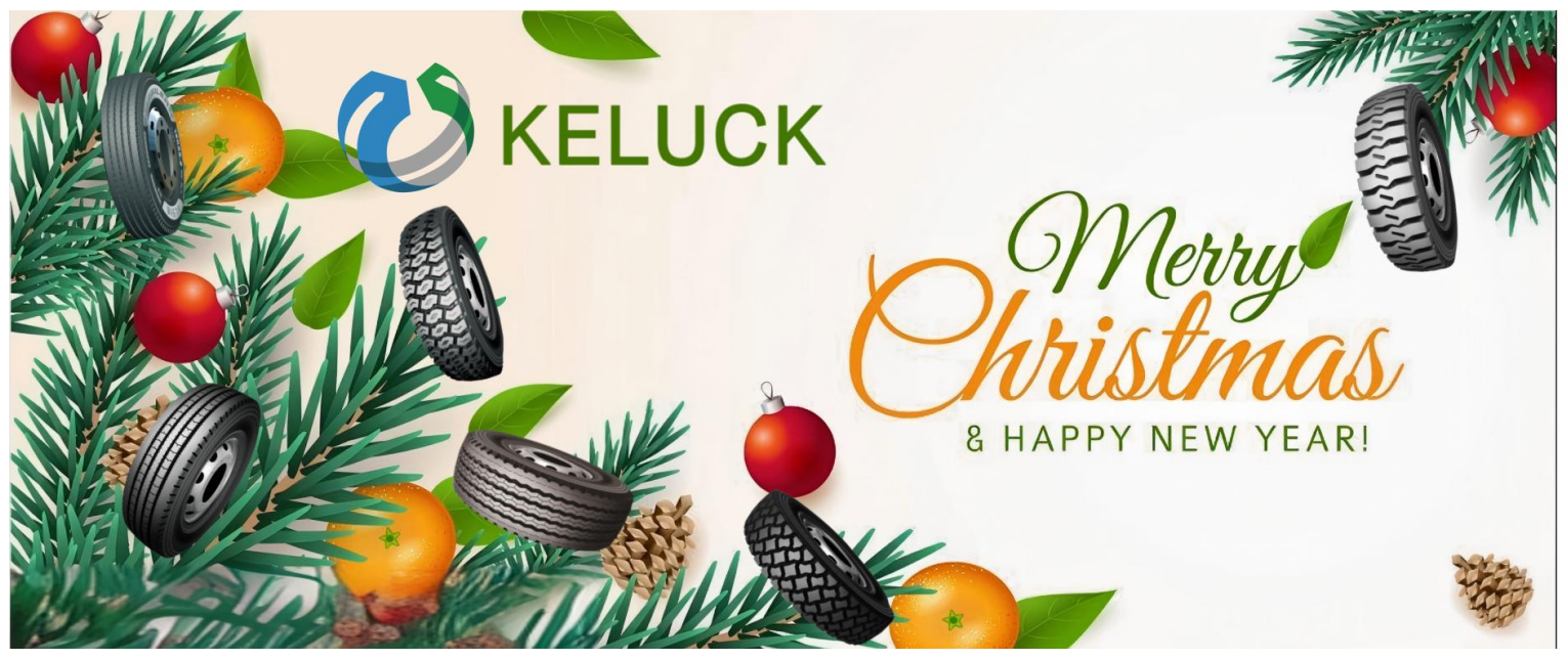 Feliz Navidad y próspero año nuevo 2025 de parte de KELUCK Tyre Company